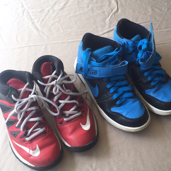boys nike hi tops